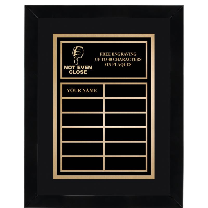 11X14" PERP 12 PLT BK OMEGA PL