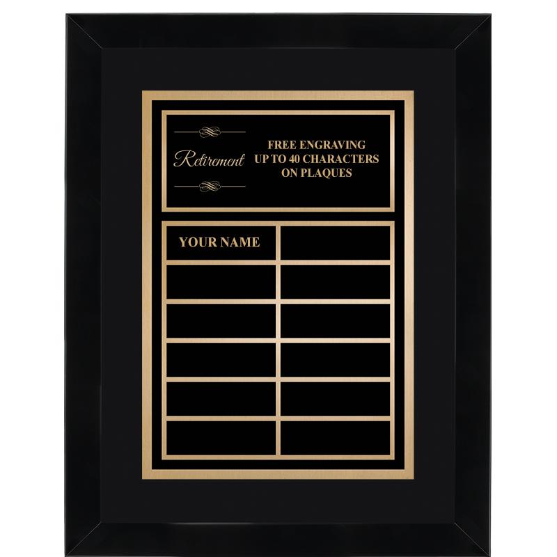 11X14" PERP 12 PLT BK OMEGA PL