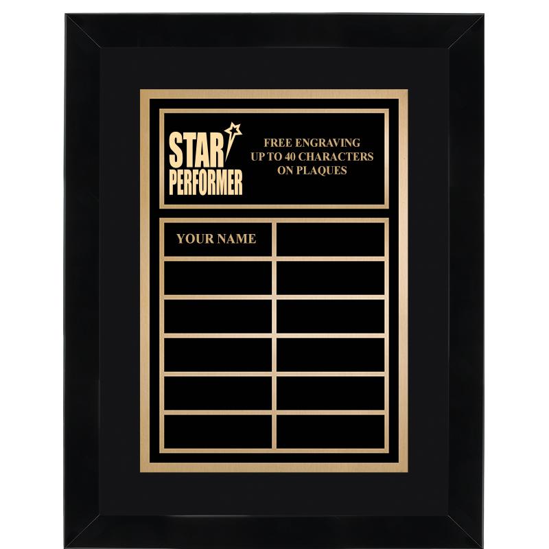 11X14" PERP 12 PLT BK OMEGA PL
