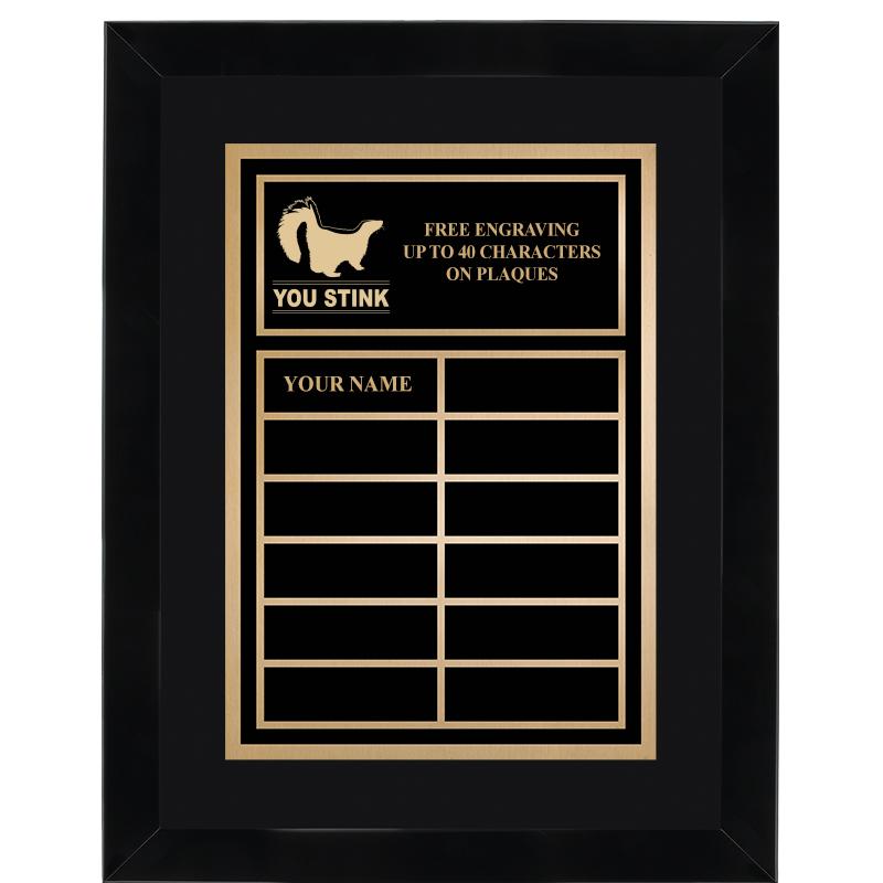 11X14" PERP 12 PLT BK OMEGA PL