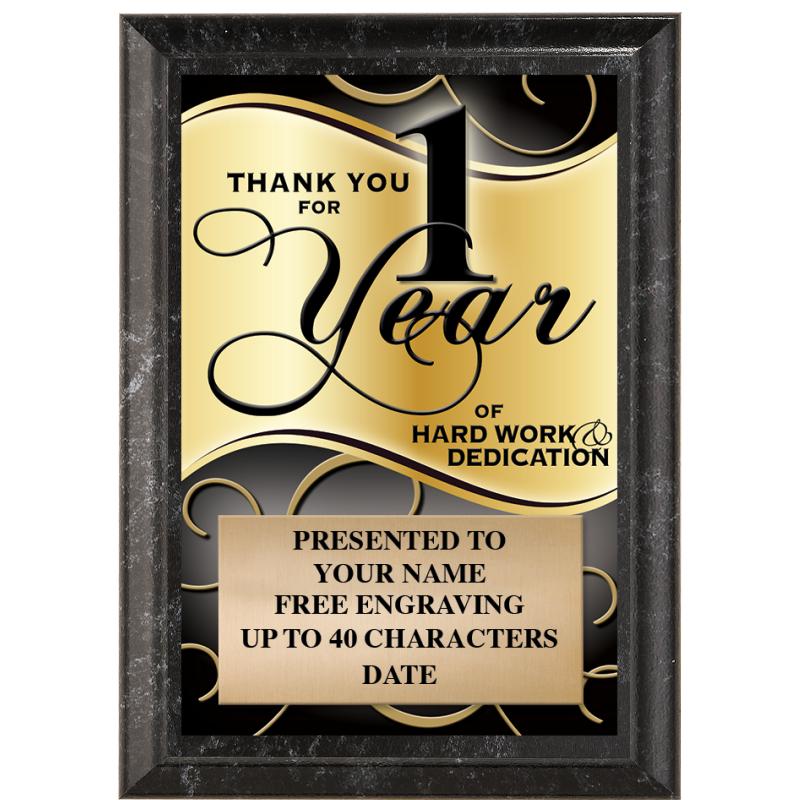 5X7 SHOW STOPR RECOGNITION PLQ