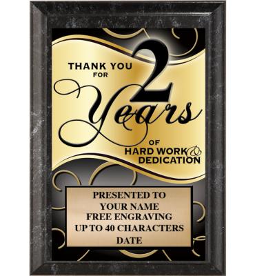 Thank You For 2 Years Of Hard Work & Dedication