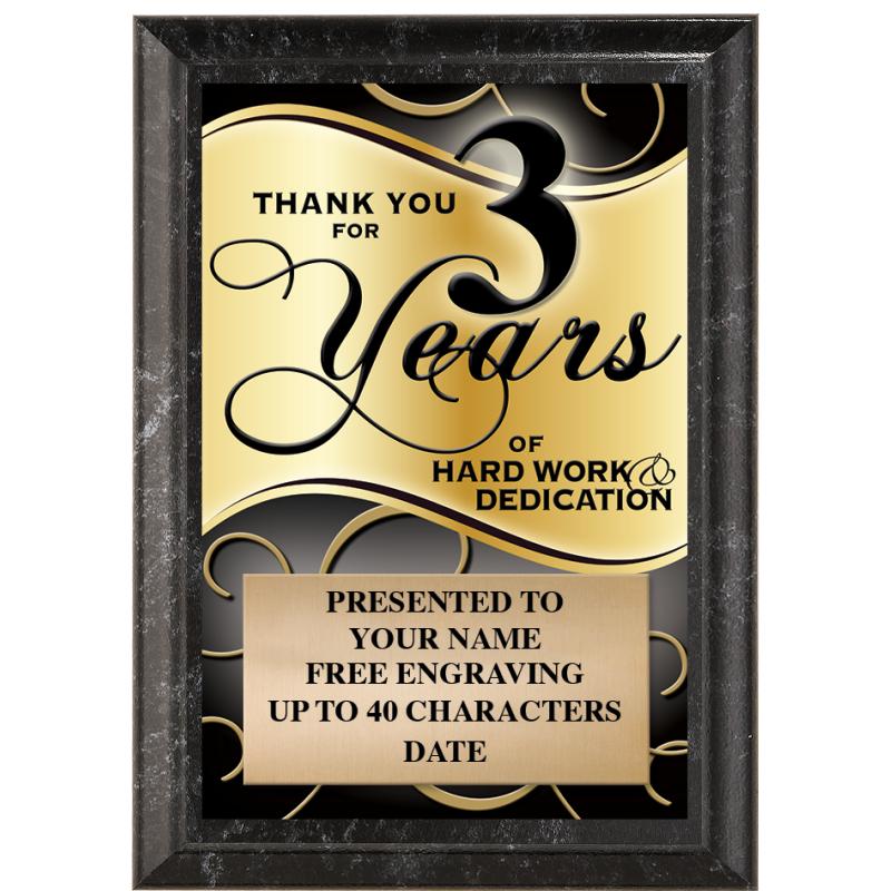 5X7 SHOW STOPR RECOGNITION PLQ