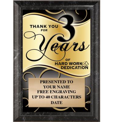 Thank You For 3 Years Of Hard Work & Dedication