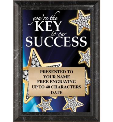You're The Key To Success Show Stopper Plaque