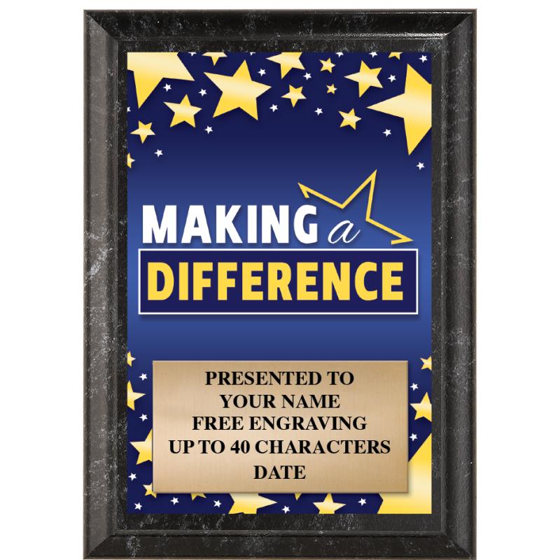 5X7 SHOW STOPR RECOGNITION PLQ