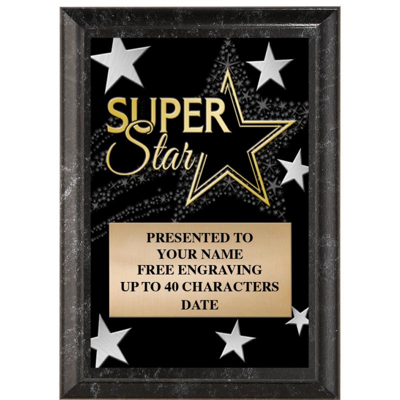 5X7 SHOW STOPR RECOGNITION PLQ