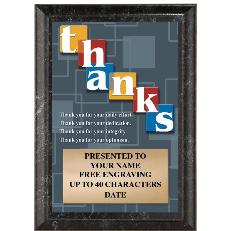 5X7 SHOW STOPR RECOGNITION PLQ