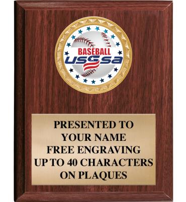 USSSA Classic Wood Plaques