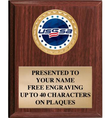 USSSA Classic Wood Plaques