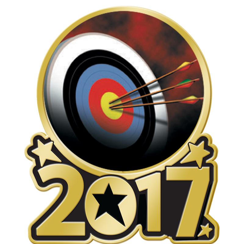Archery Lapel Pins Crown Awards