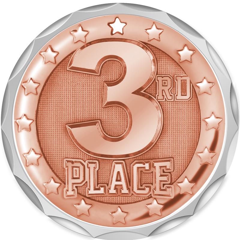 2.2" SILVER BUTTON INSERT PIN