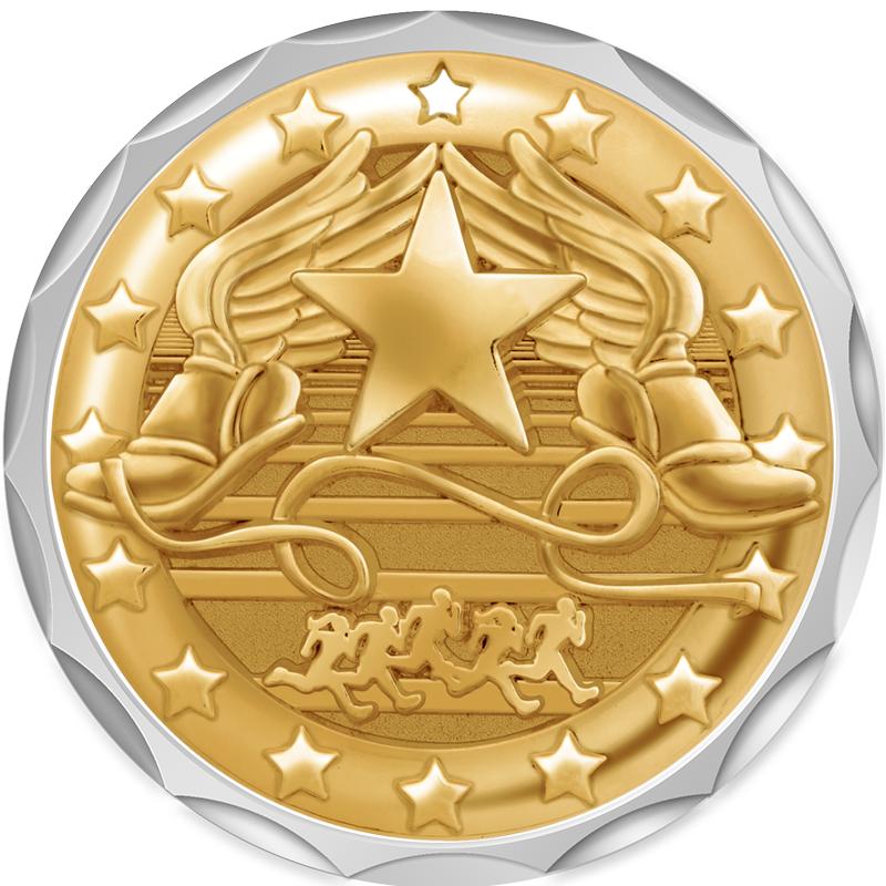 2.2" SILVER BUTTON INSERT PIN