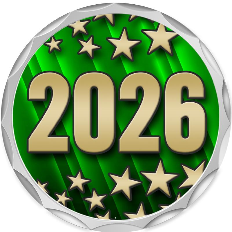 2.2" SILVER BUTTON INSERT PIN