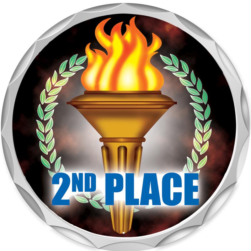 2.2" SILVER BUTTON INSERT PIN