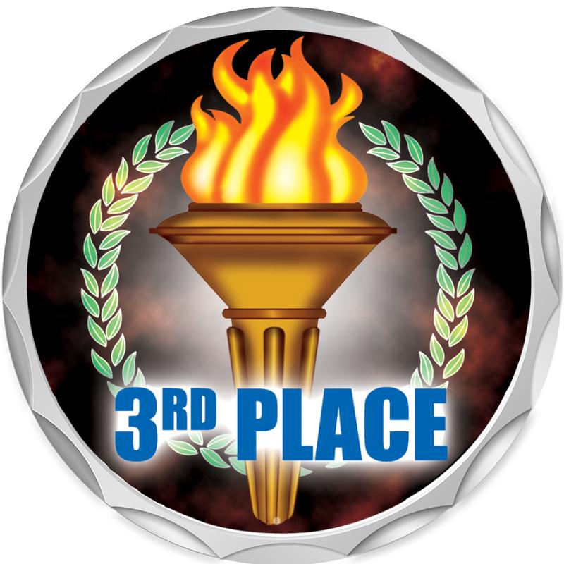 2.2" SILVER BUTTON INSERT PIN