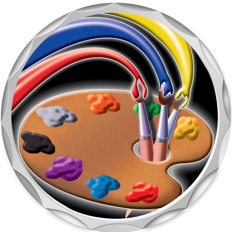 2.2" SILVER BUTTON INSERT PIN