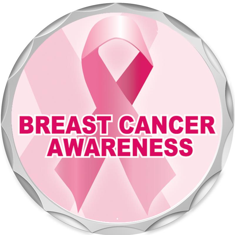 2.2" SILVER BUTTON INSERT PIN