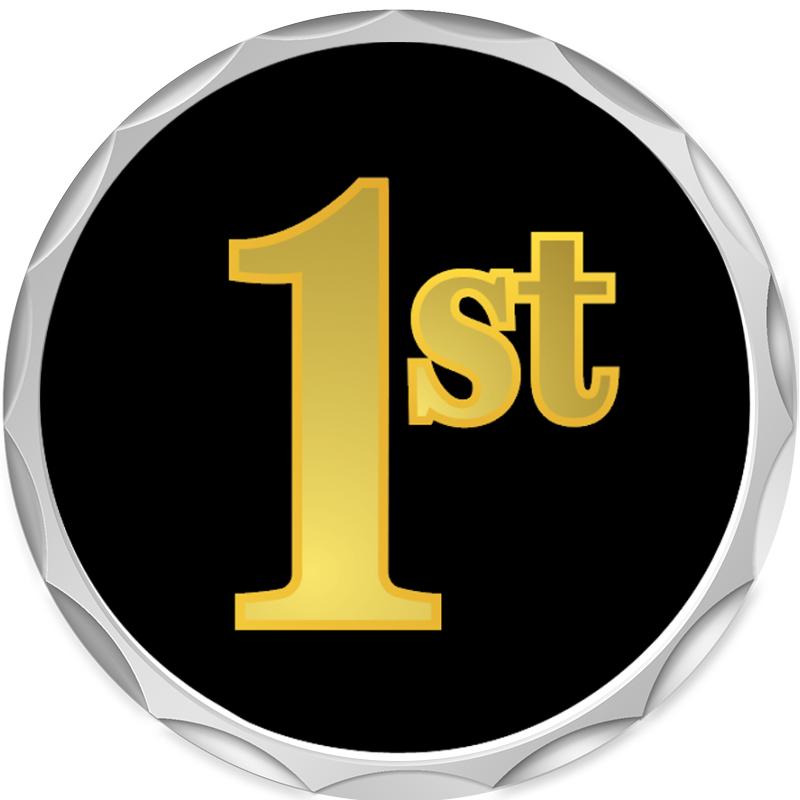 2.2" SILVER BUTTON INSERT PIN