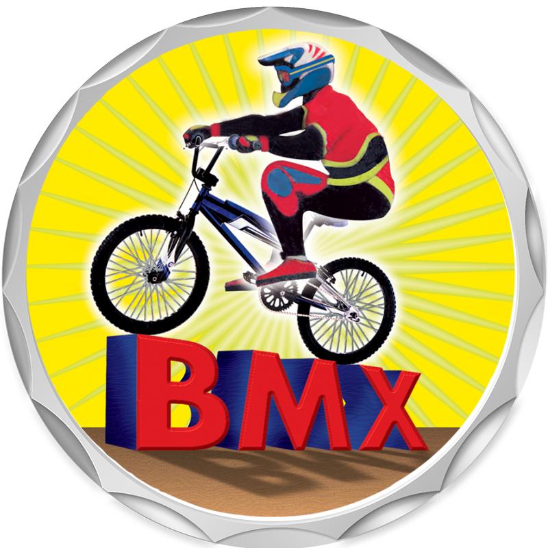 2.2" SILVER BUTTON INSERT PIN