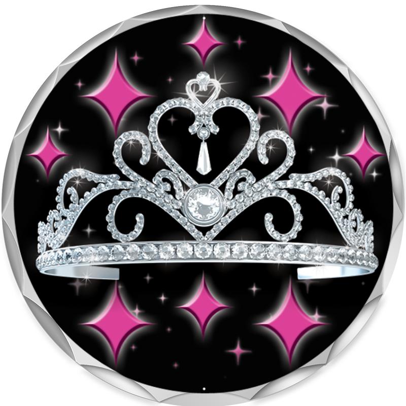 2.2" SILVER BUTTON INSERT PIN