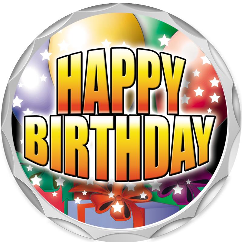 2.2" SILVER BUTTON INSERT PIN