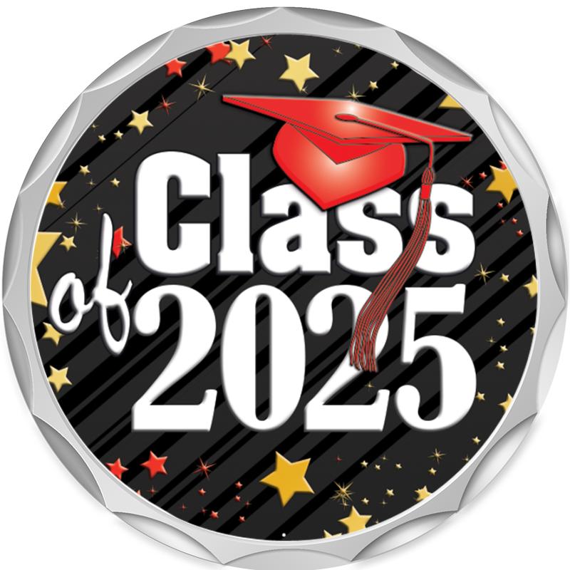 2.2" SILVER BUTTON INSERT PIN