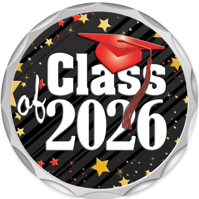 2.2" SILVER BUTTON INSERT PIN