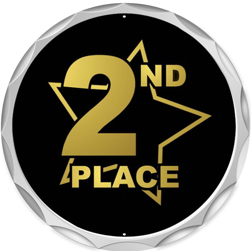 2.2" SILVER BUTTON INSERT PIN