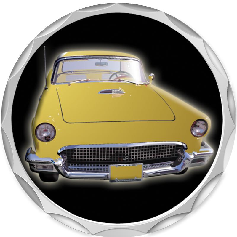 2.2" SILVER BUTTON INSERT PIN