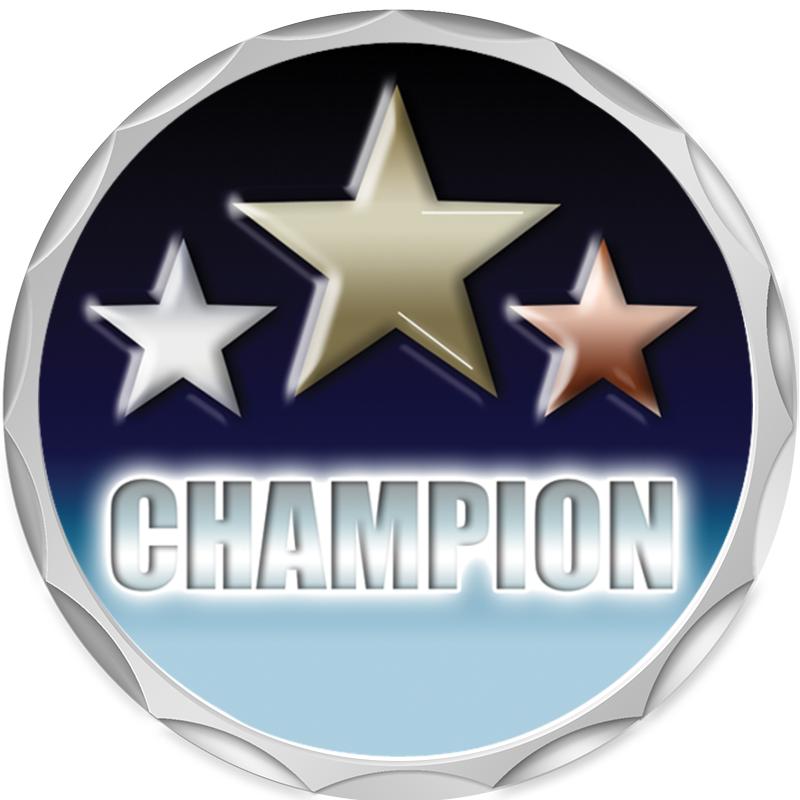 2.2" SILVER BUTTON INSERT PIN