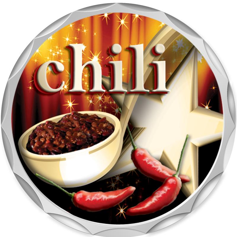 2.2" SILVER BUTTON INSERT PIN