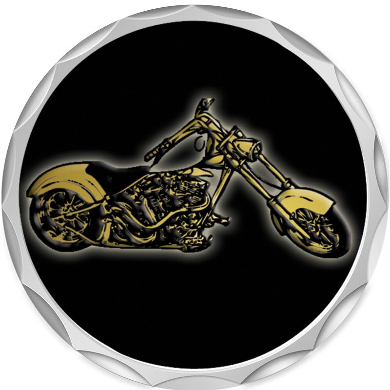 2.2" SILVER BUTTON INSERT PIN