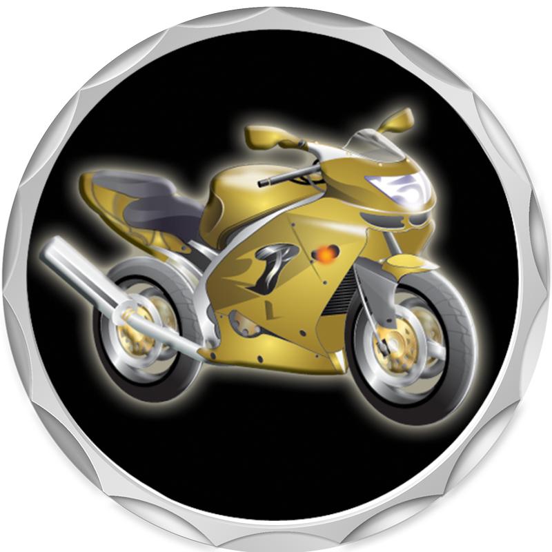 2.2" SILVER BUTTON INSERT PIN