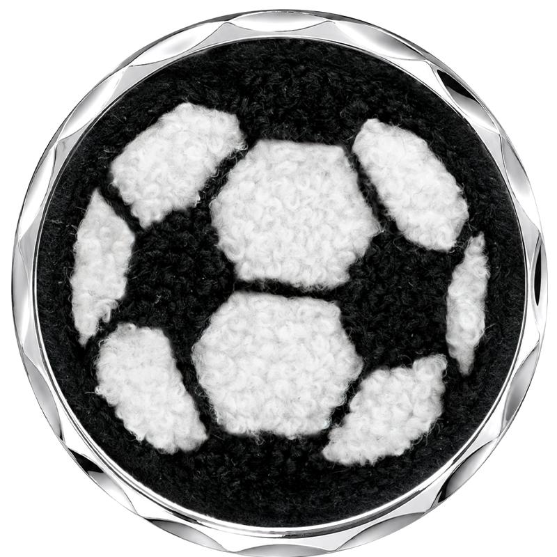 2.2" SILVER BUTTON INSERT PIN