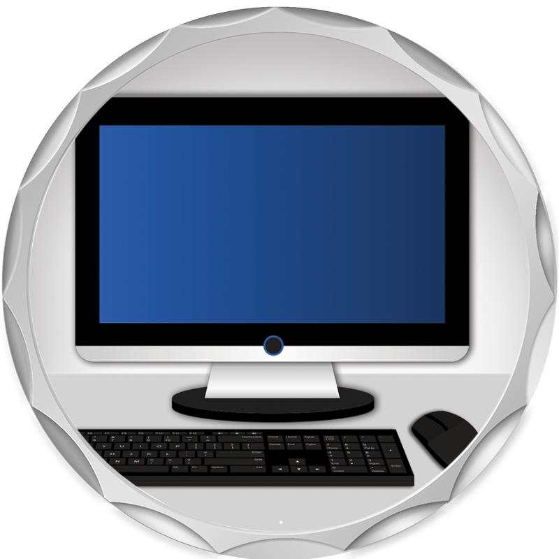 2.2" SILVER BUTTON INSERT PIN