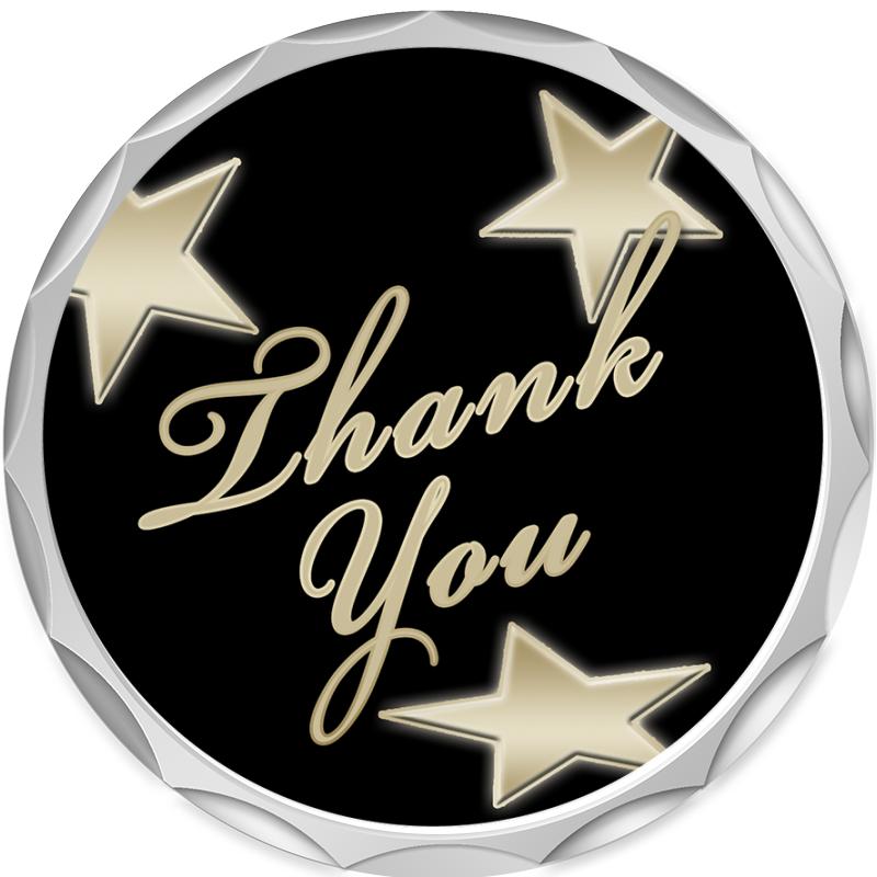 2.2" SILVER BUTTON INSERT PIN