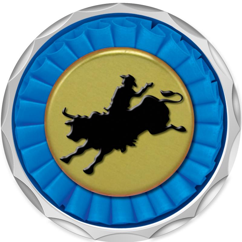 2.2" SILVER BUTTON INSERT PIN