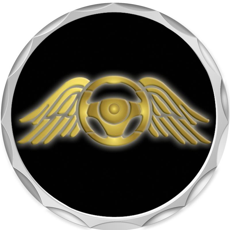 2.2" SILVER BUTTON INSERT PIN