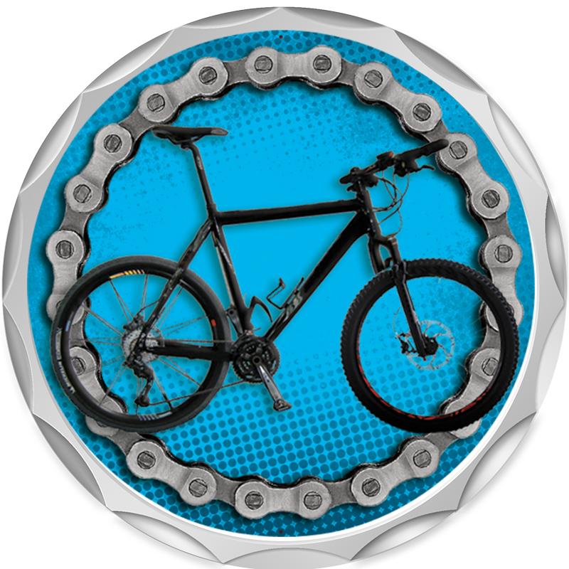 2.2" SILVER BUTTON INSERT PIN