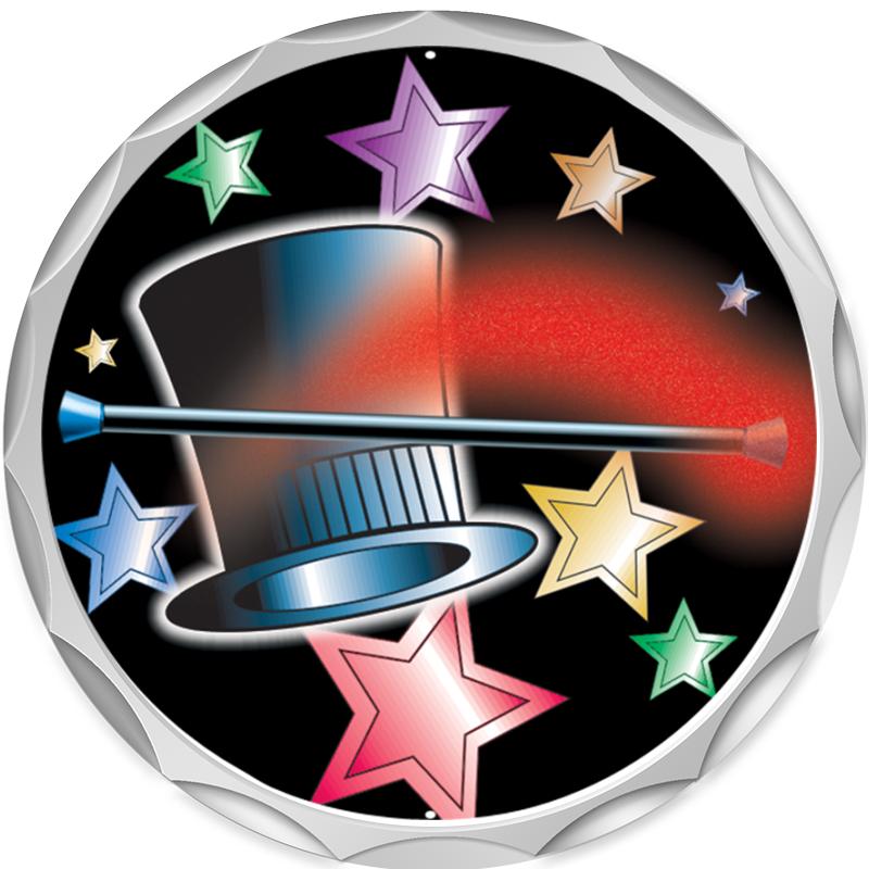 2.2" SILVER BUTTON INSERT PIN