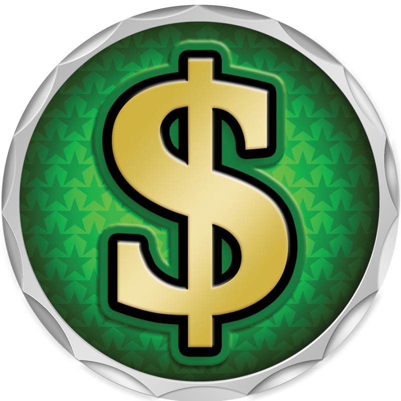 2.2" SILVER BUTTON INSERT PIN