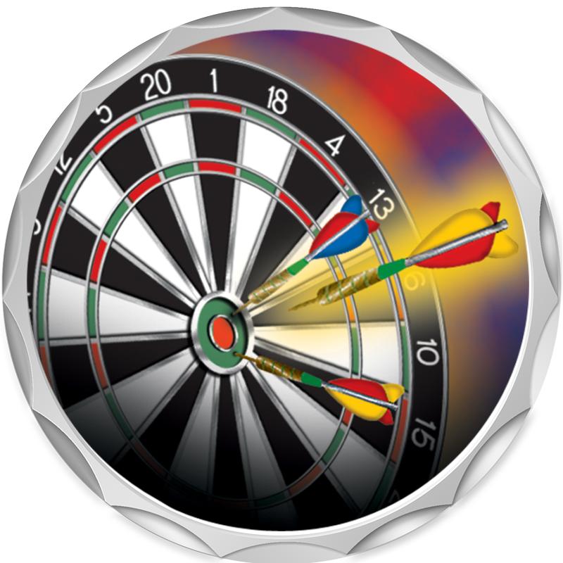 2.2" SILVER BUTTON INSERT PIN