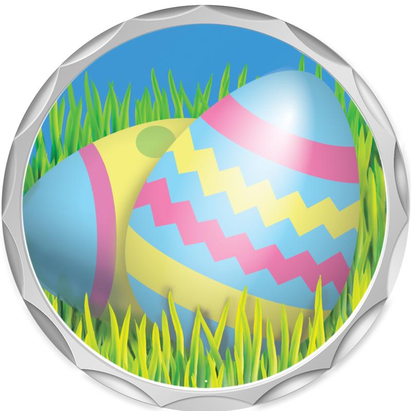 2.2" SILVER BUTTON INSERT PIN