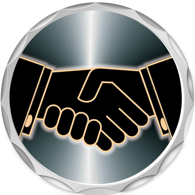 2.2" SILVER BUTTON INSERT PIN