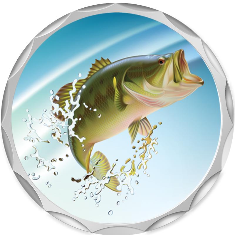 2.2" SILVER BUTTON INSERT PIN