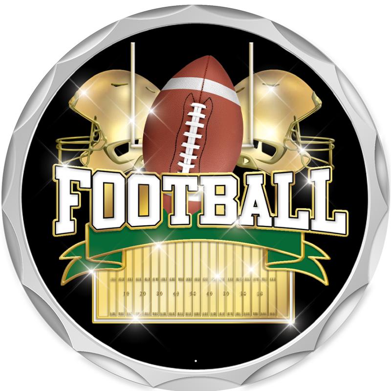 2.2" SILVER BUTTON INSERT PIN