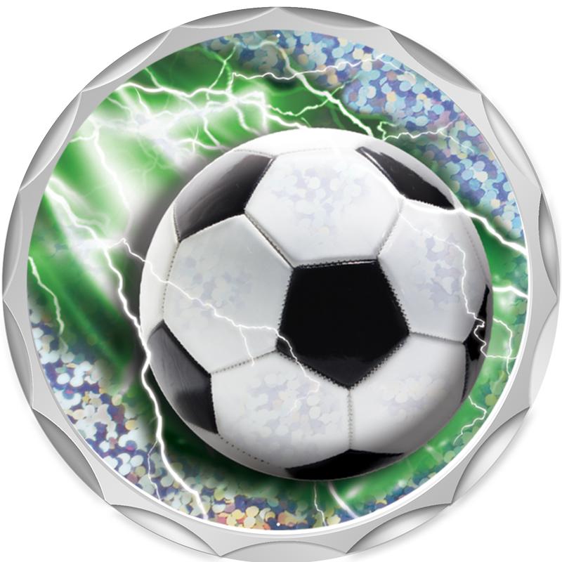 2.2" SILVER BUTTON INSERT PIN