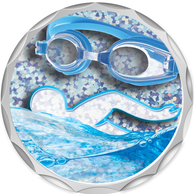 2.2" SILVER BUTTON INSERT PIN