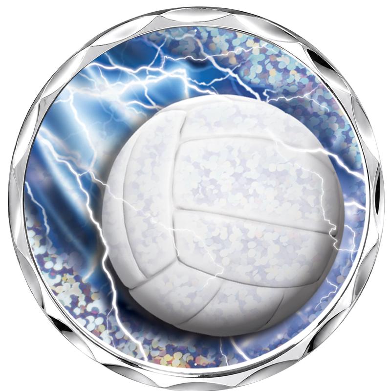 2.2" SILVER BUTTON INSERT PIN